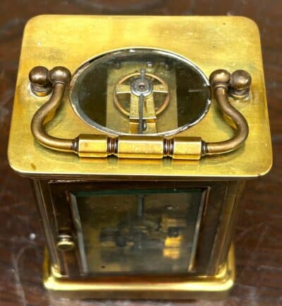 Spendid Antique French Carriage Clock – circa 1900 - Image 6