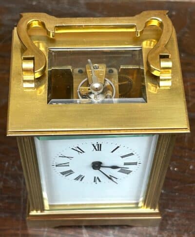 Charming Antique French Carriage Clock - Image 4