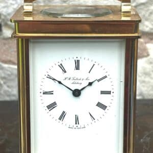 Lovely Antique H R Tribbock & Son Carriage Clock carriage clock Antique Clocks