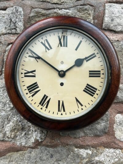 Vintage drop dial Clock - Fusee movement