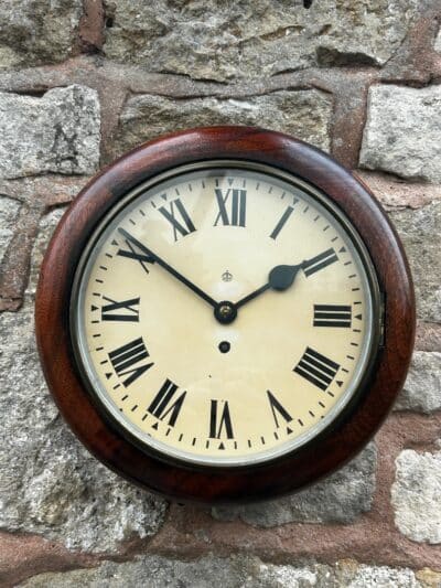 Vintage drop dial Clock - Fusee movement - Image 7