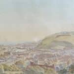 Original watercolour ‘Dover’ by Charles Cheston RWS.1889-1960. Signed. This may be the painting by Cheston exhibited at the RA in 1936 titled Dover and hung in the South rooms. Antique Art