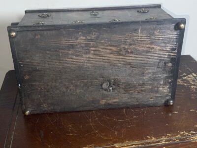 A Queens Jewels Domed coromandel Casket Antique Boxes 14