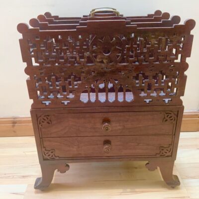Canterbury in rosewood Chippendale influence, maker Gillows - Image 3