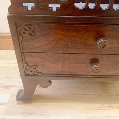 Canterbury in rosewood Chippendale influence, maker Gillows - Image 5
