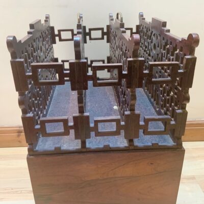 Canterbury in rosewood Chippendale influence, maker Gillows - Image 9
