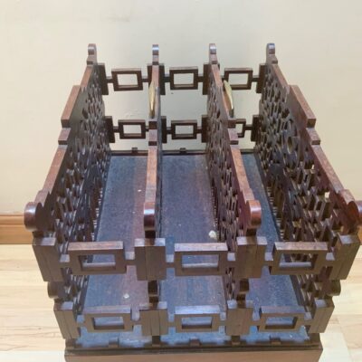 Canterbury in rosewood Chippendale influence, maker Gillows - Image 10