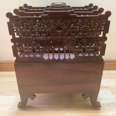 Canterbury in rosewood Chippendale influence, maker Gillows - Image 11