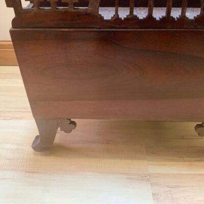 Canterbury in rosewood Chippendale influence, maker Gillows - Image 12