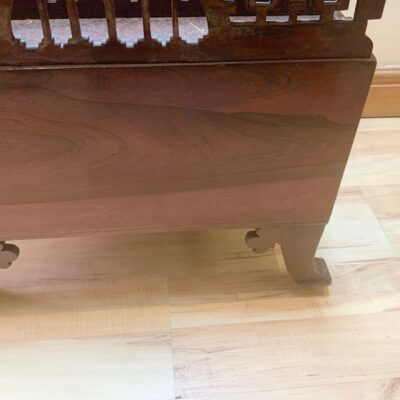 Canterbury in rosewood Chippendale influence, maker Gillows - Image 13