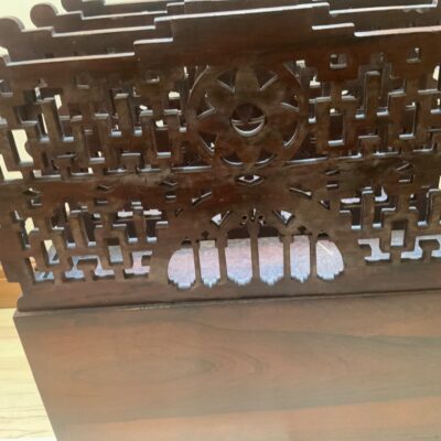 Canterbury in rosewood Chippendale influence, maker Gillows - Image 15