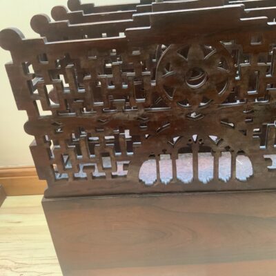 Canterbury in rosewood Chippendale influence, maker Gillows - Image 16