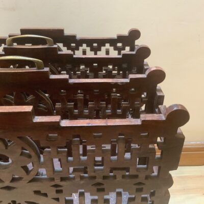 Canterbury in rosewood Chippendale influence, maker Gillows - Image 18