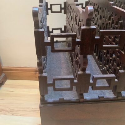 Canterbury in rosewood Chippendale influence, maker Gillows - Image 21