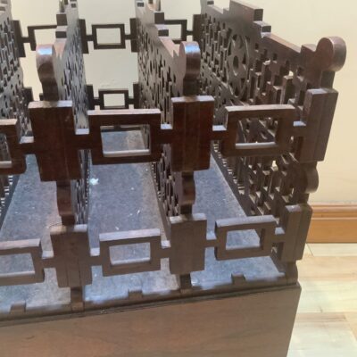 Canterbury in rosewood Chippendale influence, maker Gillows - Image 22