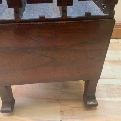 Canterbury in rosewood Chippendale influence, maker Gillows - Image 23