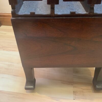 Canterbury in rosewood Chippendale influence, maker Gillows - Image 24