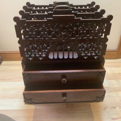 Canterbury in rosewood Chippendale influence, maker Gillows - Image 29