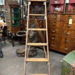 Edwardian Library Steps Antique Furniture