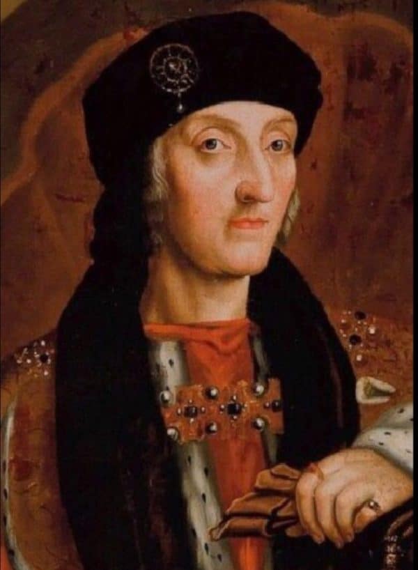 King Henry VII After Hans Holbein 1600-1625 17th Century Oil Portrait Paintings - Image 5