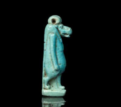 Ancient Egyptian amulet of Tawaret (Thoeris) - Image 2