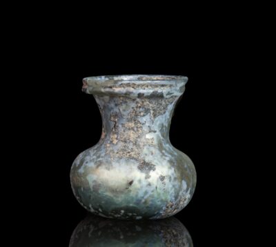Roman iridescent glass jar - Image 3