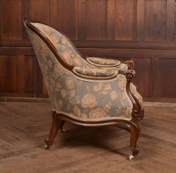 Victorian Walnut His & Her Parlour Chairs SAI2471 Antique Chairs 20