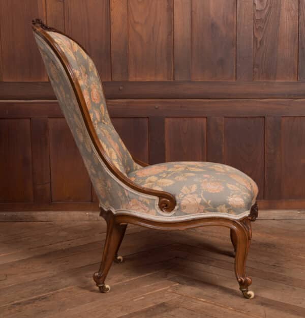 Victorian Walnut His & Her Parlour Chairs SAI2471 Antique Chairs 24