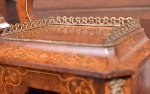 Victorian Walnut French Bureau Du Dame / Lady's Writing Desk SAI1966 - Image 2