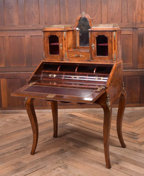 Victorian Walnut French Bureau Du Dame / Lady's Writing Desk SAI1966 - Image 6