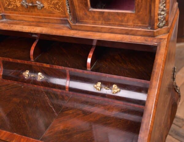 Victorian Walnut French Bureau Du Dame / Lady's Writing Desk SAI1966 - Image 7