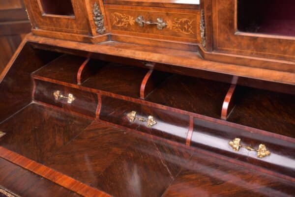 Victorian Walnut French Bureau Du Dame / Lady's Writing Desk SAI1966 - Image 8