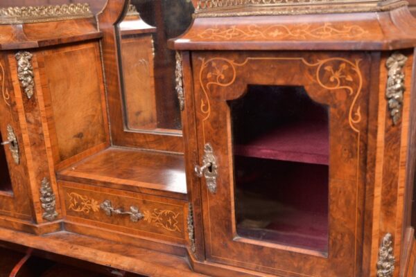 Victorian Walnut French Bureau Du Dame / Lady's Writing Desk SAI1966 - Image 9