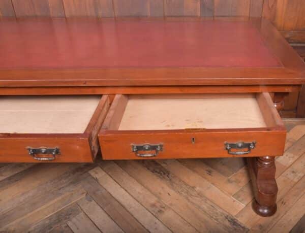 Oversized 19th Century Mahogany Library Table SAI1991 - Image 10