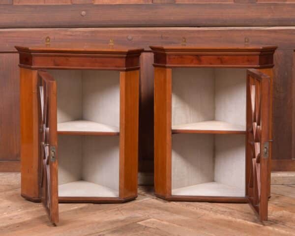Pair Of Edwardian Mahogany Corner Cabinets SAI2309 - Image 6