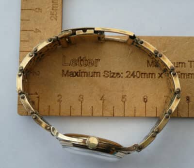 Vintage Roamer Premier Gents 9ct Watch 17J On Rolled Gold Clewco Strap - Image 10