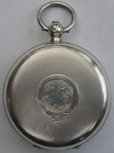 Heavy Silver JW Benson London Pocket Watch 1913 Makers To The Queen - Image 2