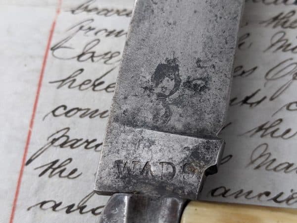 Extremely rare 1880 army knife James tidmarsh Excelsior Sheffield army knife very rare - Image 5