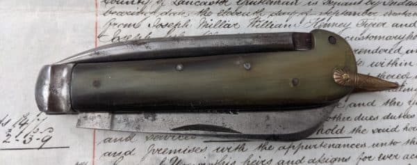 Extremely rare 1880 army knife James tidmarsh Excelsior Sheffield army knife very rare - Image 6