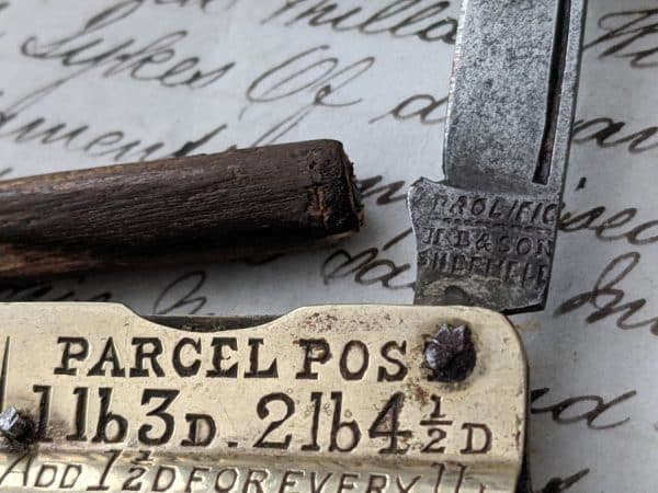 Postmans knife Thomas patent possibly unique - Image 3