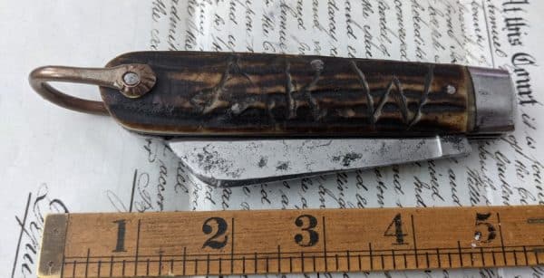 301 pattern admiralty knife Joseph Allen Sheffield - Image 3
