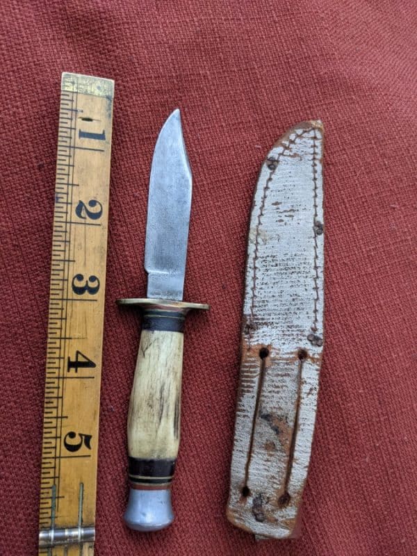 Miniature Bowie knife very nice - Image 3
