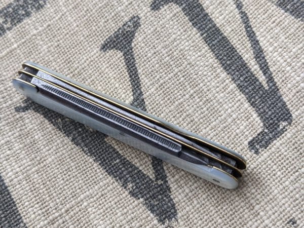 Early Sheffield pocket knife with tang mark - Image 5