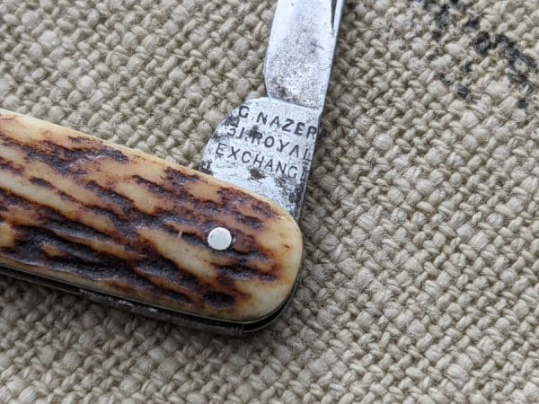 G nazar royal exchange London very rare knife - Image 4