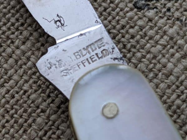 Sheffield pearl pocket knife lovely - Image 2