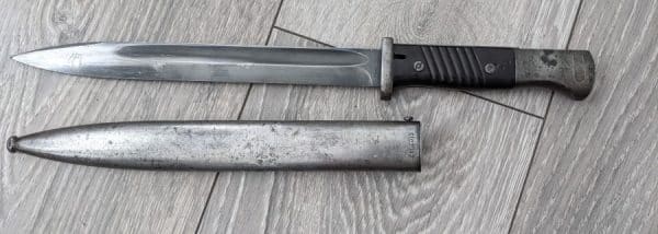 Rare German ww2 k98 bayonet dated 1942 with matching numbers very rare