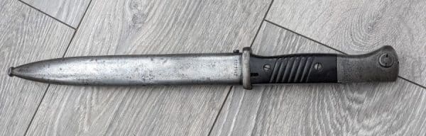 Rare German ww2 k98 bayonet dated 1942 with matching numbers very rare - Image 4