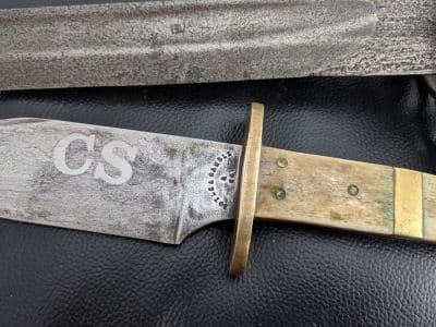 American Civil war Bowie knife Boyle and gamble 1862 - Image 8