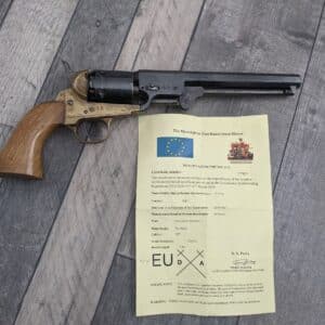 Colt Italian 36 calibre deactivated comes with deactivated certificate Antique Guns