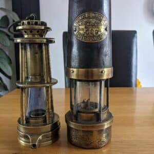 Extremely rare mining lamp Antique Collectibles